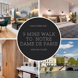 Cosy A 9 Min A Pied De La Cathedrale Notre Dame Apartment